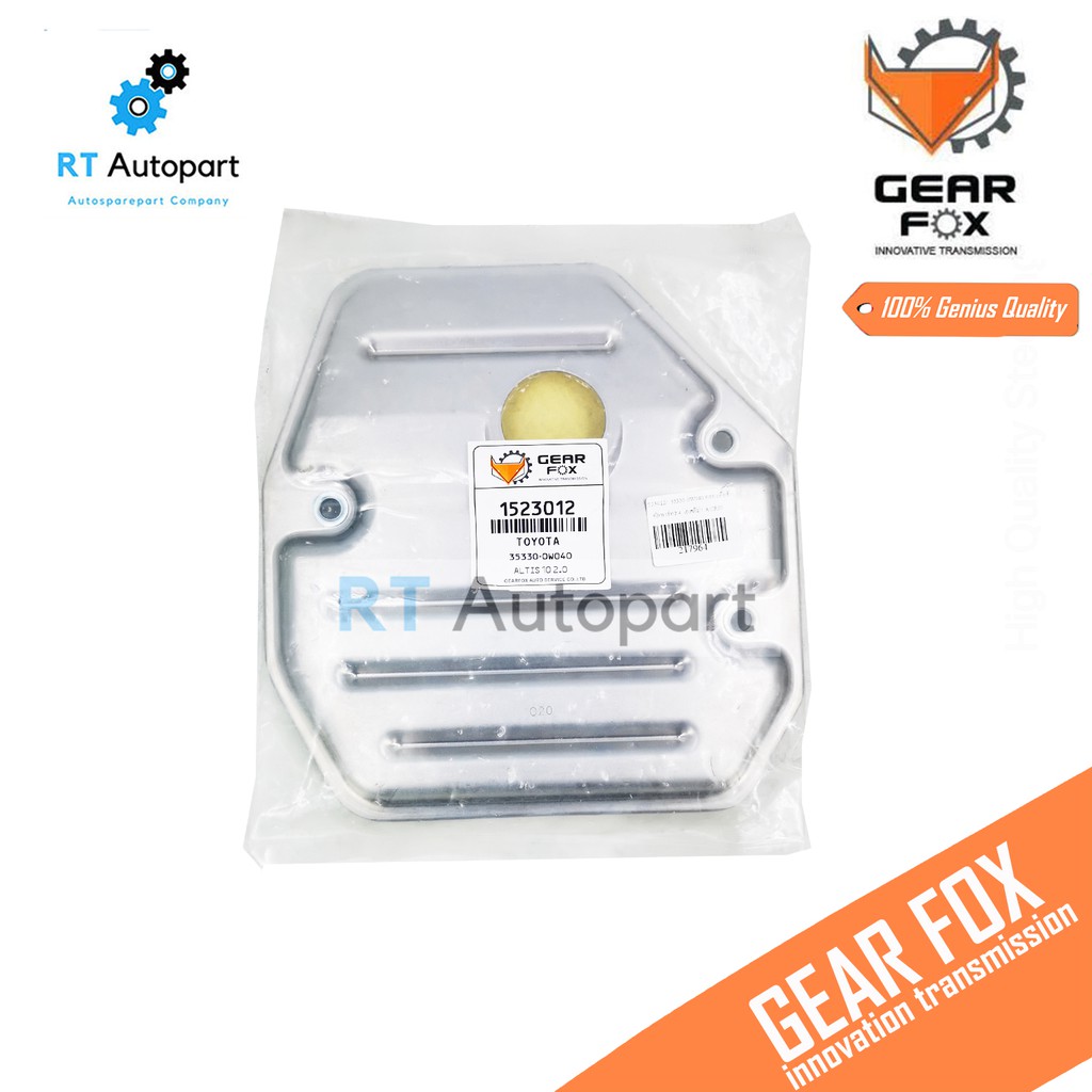 Gearfox กรองเกียร์ Toyota Alphard Vellfire ปี08-14 ANH20 Estima ACR50 เครื่อง 2.4 Altis ปี08-11 เครื่อง 2.0 35330-0W090