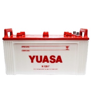 แบตเตอรี่รถบรรทุก N120F Yuasa เติมน้ำเอง