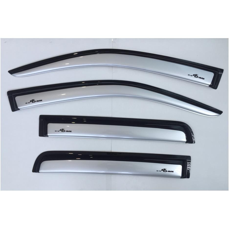 คิ้วกันสาดประตู ISUZU D-MAX 2012-2016 สีบรอนซ์ 4 ประตู RICH