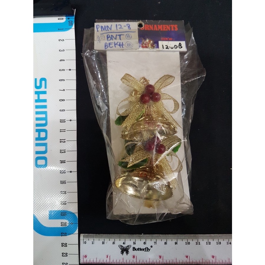 ของเล่นคริสต์มาส PMN 12-08 BEL X2 PURNAMA DJAYA FLOWERS SBY