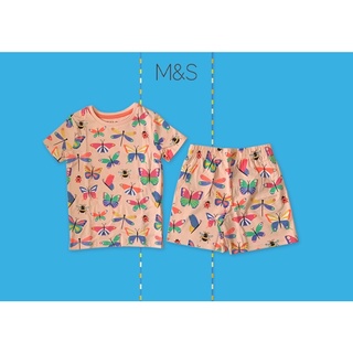 ✅ [3-4Y] M&amp;S T-Shirt And Shorts Set ชุดเซ็ต เสื้อและ กางเกงขาสั้น