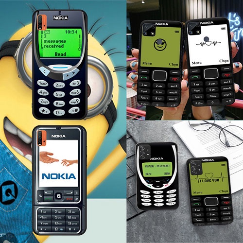 สีดําอ่อน Redmi 5 5A 5 Plus 6 6A 6 Pro 7 7A Nokia D เคสโทรศัพท์