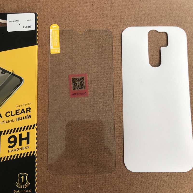 Focusฟิล์มกระจกใส Xiaomi Redmi9 ไม่เต็มจอ #6