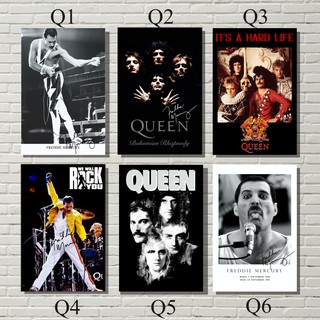 โปสเตอร์ Queen Band สําหรับตกแต่งผนัง