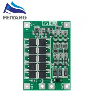 3S 4S 40A 60A Li-ion 18650 BMS แบตเตอรี่ลิเธียม Charger ป้องกัน Pad สําหรับ 11.1V 12.6V 14.8V 16.8V เจาะมอเตอร์