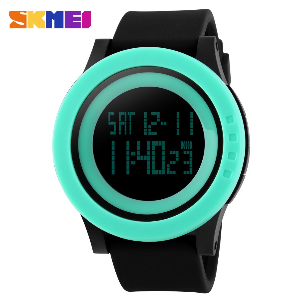 SKMEI ร้านค้าอย่างเป็นทางการ แท้ 100% นาฬิกาข้อมือ Watch ระบบดิจิตอล บอกวันที่ ตั้งปลุก จับเวลา รุ่น
