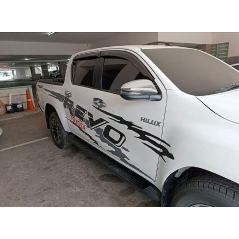 SFR02 Sticker TOYOTA REVO สติ๊กเกอร์ติดรถ สติ๊กเกอร์ สติ๊กเกอร์แต่งรถ ...