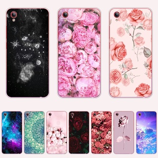 A29- เคสโทรศัพท์มือถือ ซิลิโคนนิ่ม กันกระแทก พิมพ์ลายธีมกุหลาบ สําหรับ Vivo y1s y31 2015 y51 2015 y90 y91c