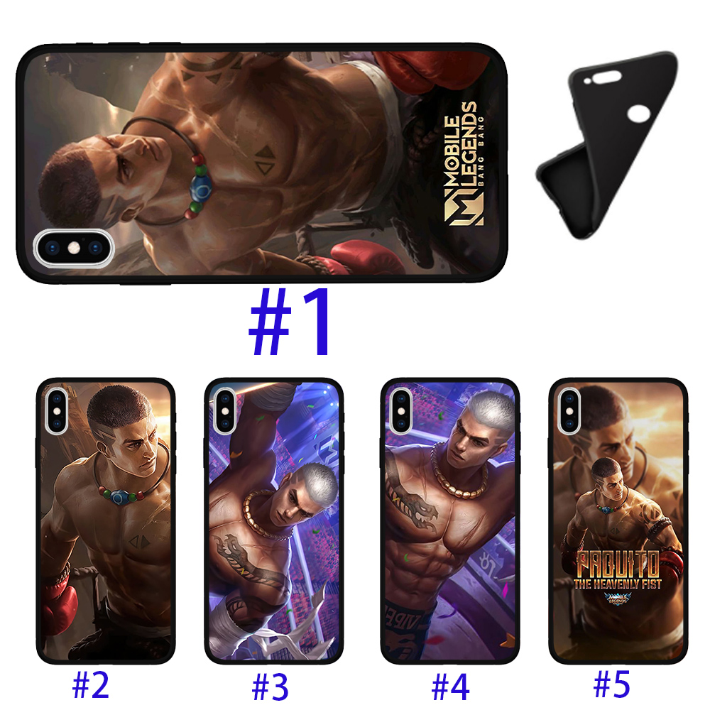 Mobile Legends Paquito MLปลอกยางซิลิโคนสําหรับVivo Y11 Y20 Y20s Y20i 2021 Y12 Y15 2020 Y17 Y53 Y19 Y