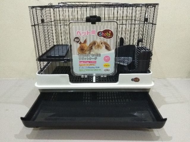 Shobi ARB80 กรงสำหรับใส่สัตว์เลี้ยง กรงกระต่าย​ มี 4 สี ขนาด กว้าง 76*ลึก55*สูง67.5cm. – โปรปัง