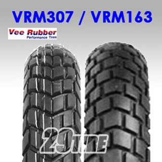 ยางมอเตอร์ไซค์ วีรับเบอร์ Vee rubber กึ่งวิบาก VRM307 และ VRM163 ใส่ CRF, Mslaz, KLX, Versys300X