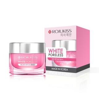 Rojukiss White Poreless Advanced Repair Day Cream SPF35/PA+++ โรจูคิส ไวท์ พอร์เลส แอดวานซื รีแพร์ เดย์ครีม 45ml.