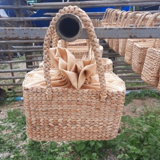 Natural Woven Bags🌿กระเป๋าสาน กระเป๋าผักตบชวา  ของขวัญ ของฝาก ของชำร่วย Handmade Bag