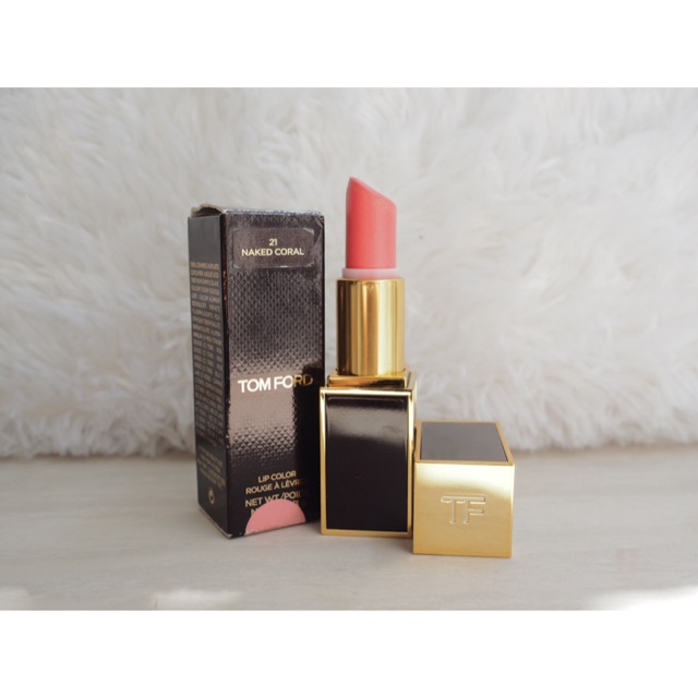 *USED*TOMFORD LIPSTICK สี naked Coral