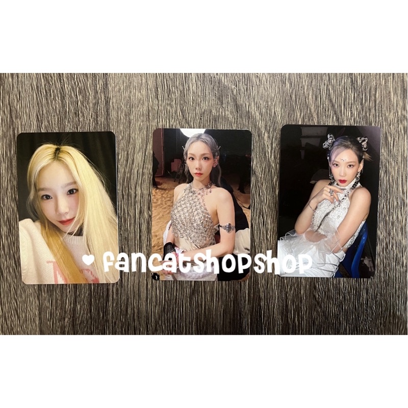 [พร้อมส่ง] การ์ด invu - Taeyeon DC รอบ4 💘