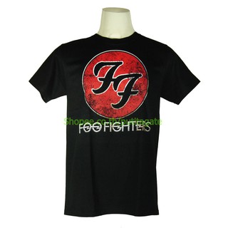 เสื้อวง Foo Fighters เสื้อไซส์ยุโรป ฟูไฟเตอส์ PTA1610 เสื้อวินเทจ ลายอมตะ