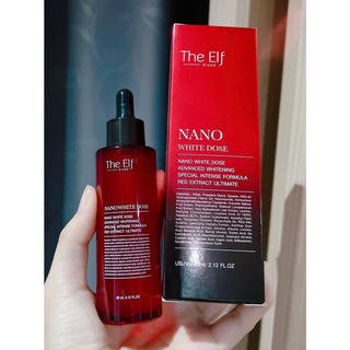 The Elf นาโนไวท์โดส หัวเชื้อโดสตัวขาว​ Nano white dose 60 ml.(แพ็คเกจใหม่)