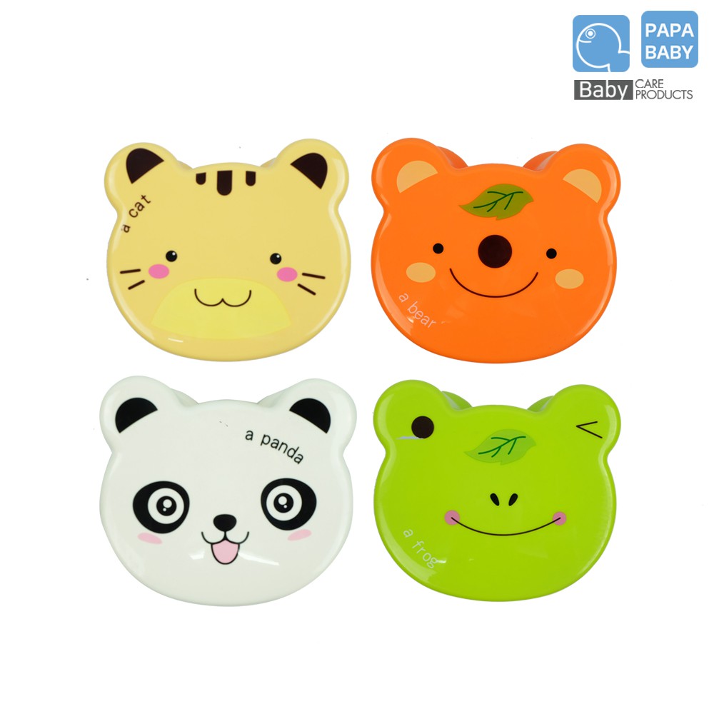 PAPA BABY เก้าอี้เด็กพลาสติก รุ่น USE-R8866 ลายสัตว์สุดน่ารัก