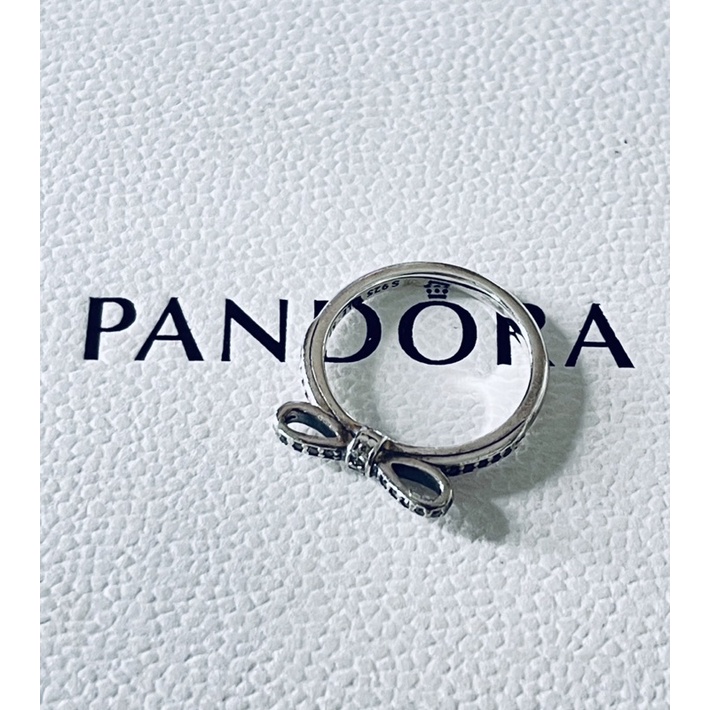 Pandora แท้💯% แหวนโบว์ ไซส์ 52