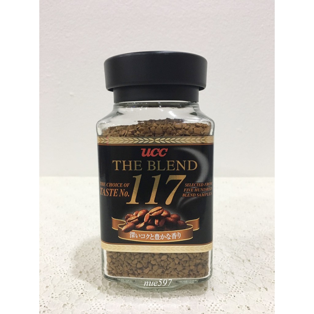 UCC Instant Coffee Blend No.117 ฝาดำ ขนาด 90 g