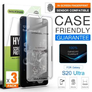 ฟิล์มกันรอยหน้าจอไฮโดรเจน S20 Ultra Plus Hydrogel Screen Protector