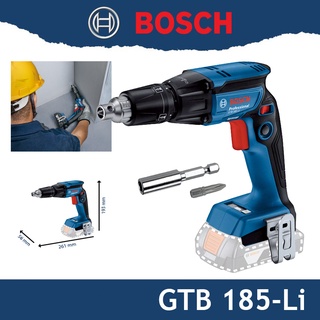 Bosch สว่านไขควง รุ่น GTB 185-Li Cordless drywall screwdriver ไขควงไฟฟ้าสำหรับผนังยิปซัมไร้สาย