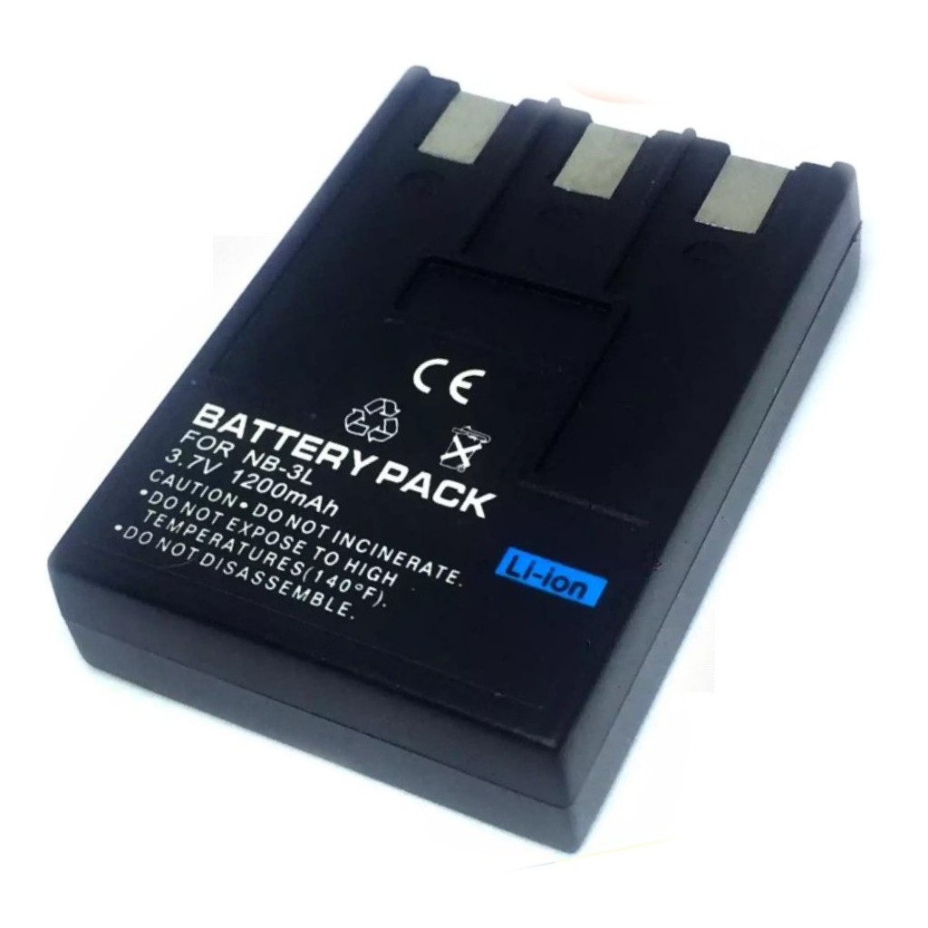 แบตเตอรี่กล้อง แคนนอน Battery รุ่น NB-3L 1200mAh For Canon(Black)