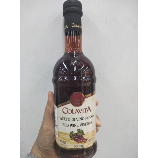 Colavita Red Wine Vinogar น้ำส้มสายชูหมัก โคลาวิต้า 500ml ราคาสุดฟิน