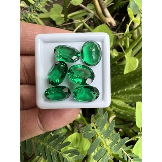 Oval Nano Emerald 9x7mm 2 pieces 8 carats