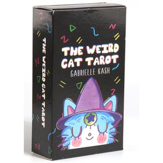 การ์ดเกม The Weird Cat Tarot สําหรับเล่นเกมส์