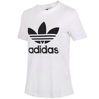 Originalมาใหม่ล่าสุดOriginalsเสื้อยืดแบบAdidasผู้หญิงเสื้อยืดกีฬาสั้น