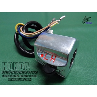 HONDA CB100 CL100 CL100S CB125S S0S1 CL125S CL125A CG110 HANDLE SWITCH LEFT HAND (LH)  //  สวิทช์แฮนด์ มือซ้าย