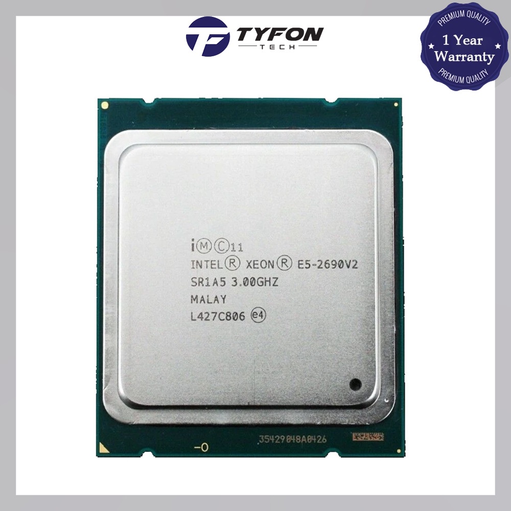 โปรเซสเซอร์ CPU เซิร์ฟเวอร์ Intel Xeon E5-2690 V2 (แคช 25M สูงสุด 3.00 GHz) LGA 2011 (ตกแต่งใหม่)