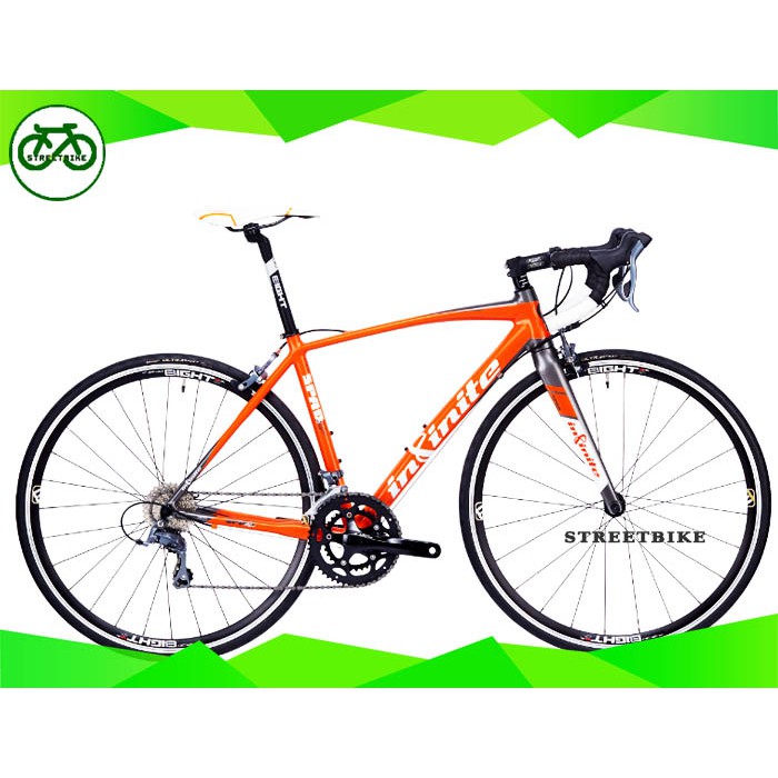 จักรยานเสือหมอบ 700c INFINITE Spad race 2017 size 41.5  Orange