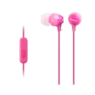 Sony หูฟัง In Ear รุ่น MDR-EX15AP | Comfortable, secure-fitting silicone earbuds | mm neodymium drivers for powerful