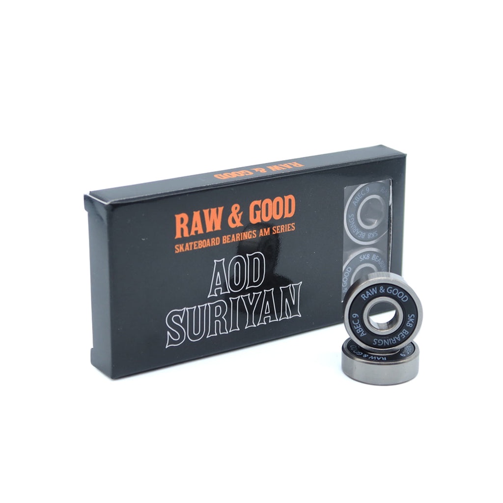 RAW & GOOD แบริ่งสเก็ตบอร์ด Skateboard Bearings AM Series : Aod Suriyan