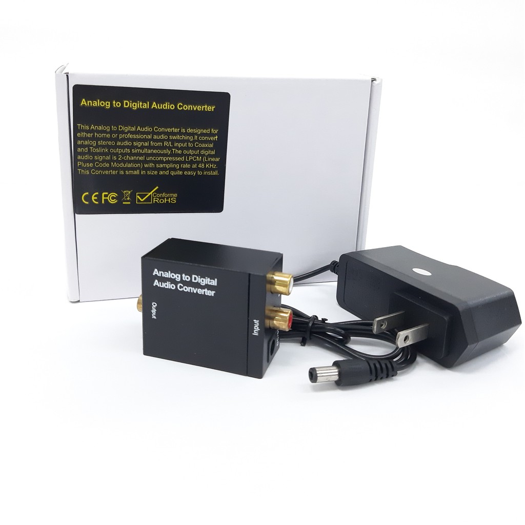 ลดราคา Analog To Digital Audio Converter RCA/Optical (สินค้ามีพร้อมส่ง) #ค้นหาเพิ่มเติม ท่นวางโทรศัพท์ Analog To Digital ลำโพงคอม NUBWO PCI Express Card แหล่งจ่ายไฟ PHANTOM