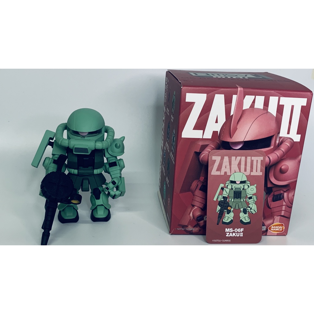 [สินค้า พร้อมส่ง!!] งานสะสม QMSV-MINI  MS-06 ZAKU II Series แบบแยกกล่อง (ZakuII MS-06F ZAKU II )