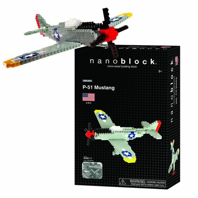 *NEW* Nanoblock P-51 Mustang