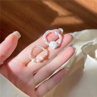 พร้อมส่ง...แหวนลูกปัดน่ารักหวานๆ