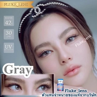 LM (Brown) *มีค่าสายตา* ใส่สวยตาฉ่ำวาว ❄️ Lightly Modern ❄️(มินิ) Luxzylens คอนแทคเลนส์ นำเข้าจากเกาหลี เลนส์บางสบายตา