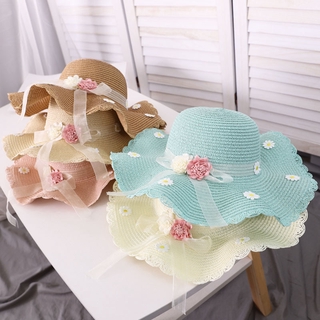หมวกบังแดดลายดอกเดซี่สําหรับผู้หญิง