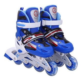 รองเท้าสเก็ต โรลเลอร์สเกต โรลเลอร์เบลด Inline Skates โรลเลอร์เบลด โรลเลอร์สเก็ต Roller Skate - Blue