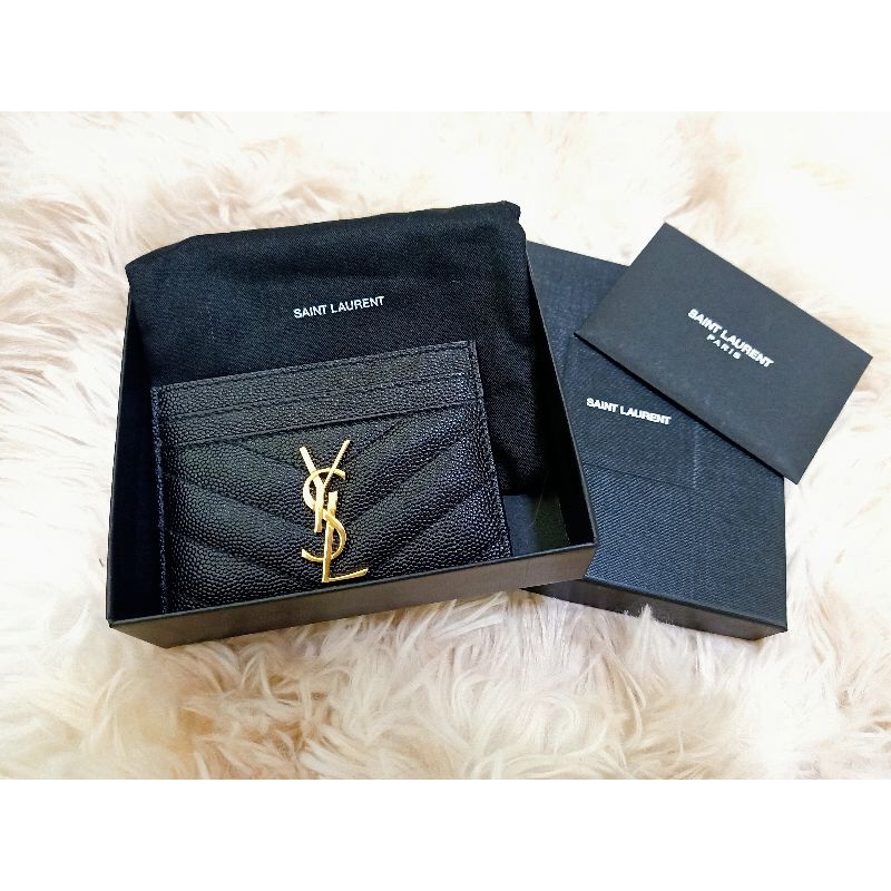 YSL Card Holder มือ 2 Shopee Thailand