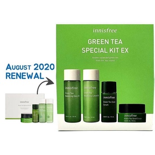 เซตบำรุงผิวหน้า Innisfree Green Tea Special Kit EX (4 item)