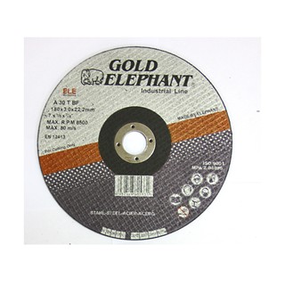 GOLD ELEPHANT แผ่นตัดเหล็ก 7นิ้ว หนา 3มม. T41A# 1803022