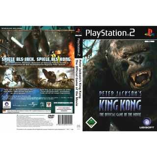 แผ่นเกมส์ PS2 Peter Jacksons King Kong   คุณภาพ ส่งไว (DVD)