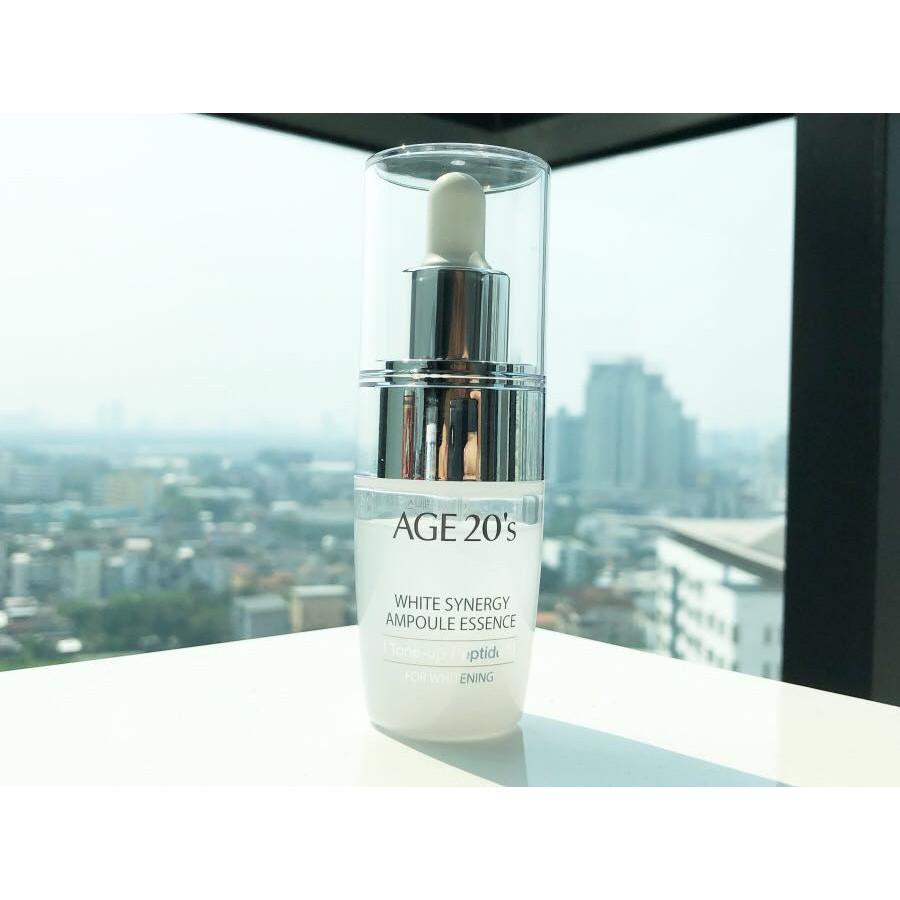 AGE 20's ครีมบำรุงผิวหน้าจากเกาหลี White synergy ampoule essence 30ml