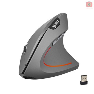 【fash】HXSJ Wireless Mouse Vertical Mice Ergonomic Rechargeable 3 DPI optional Adjustable 2400 DPI Mouse with USB chargin