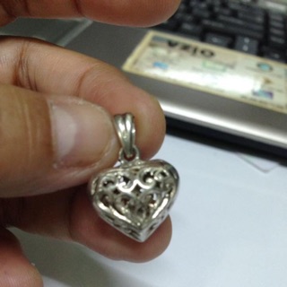 จี้เงินลายฉลุ แท้100%